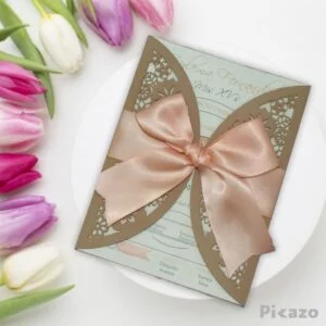 Invitación vintage xv años mod. 447