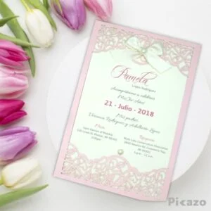 Invitación xv años mod. 459