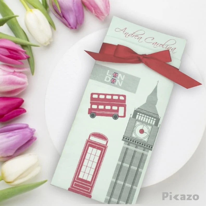 Invitación Londres mod. 460