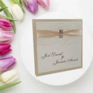 Invitación romántica  mod. 467