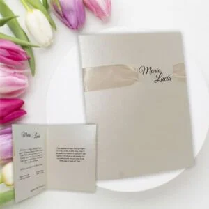 Invitación clásica boda mod. 466