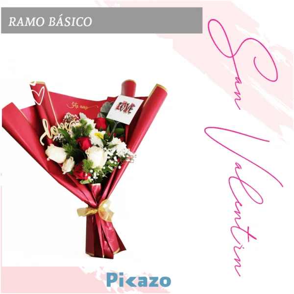 Ramo de flores básico